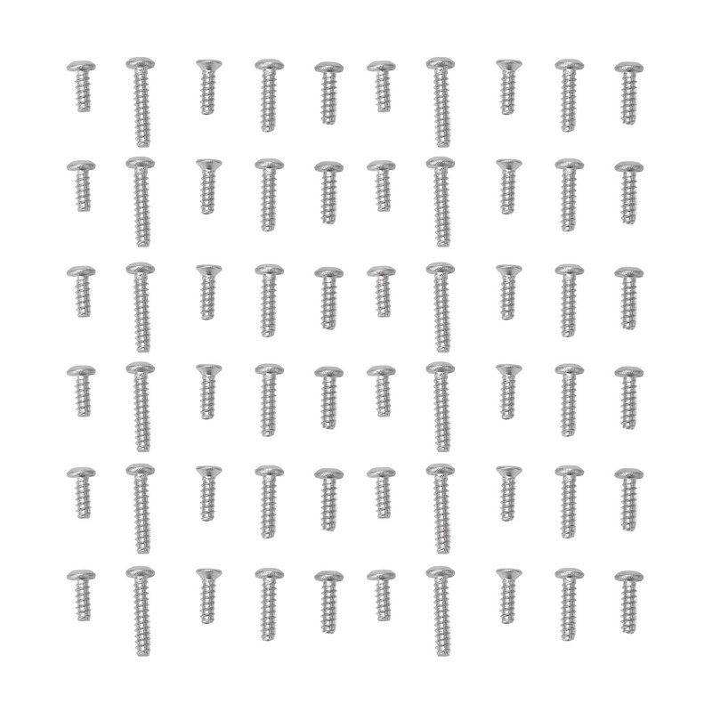 RC Screw Kit Stainless Steel Half Round Head Countersunk Head