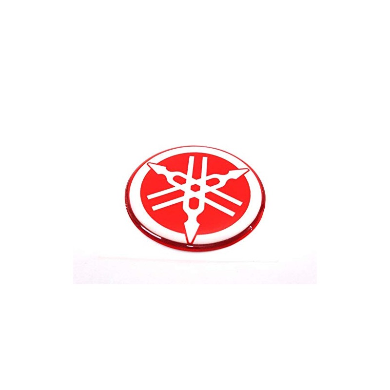 Yamaha Tuning Fork Emblem Sticker, Red, Genuine Product, 1.6 inches