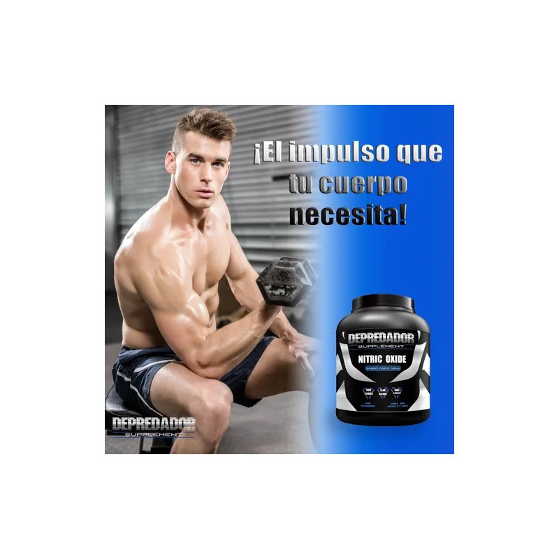 Óxido Nítrico Depredador 1 Kg 200 Serv Varios Pre Entreno