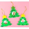 Christmas Ornaments Crafts (12 Pack) Picture Frame Ornaments DIY Unfinished