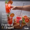 Barillio Crystal Cocktail Mixing Glass Set - 20 Oz Weighted