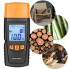 3-in-1 Digital Wood Moisture Meter Firewood Water Content Analyzer Ambient
