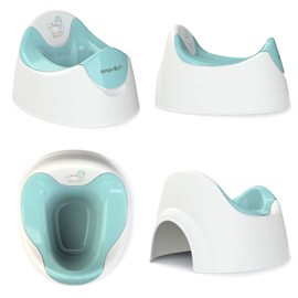 BABYLON Children's Potty Trio, Anti-Slip Children's Toilets, Children's Toilet, Chamber Pot for Children/Toilet seat Pot, Potty Girls, Anatomical Potty Boys, Baby Accessories, White