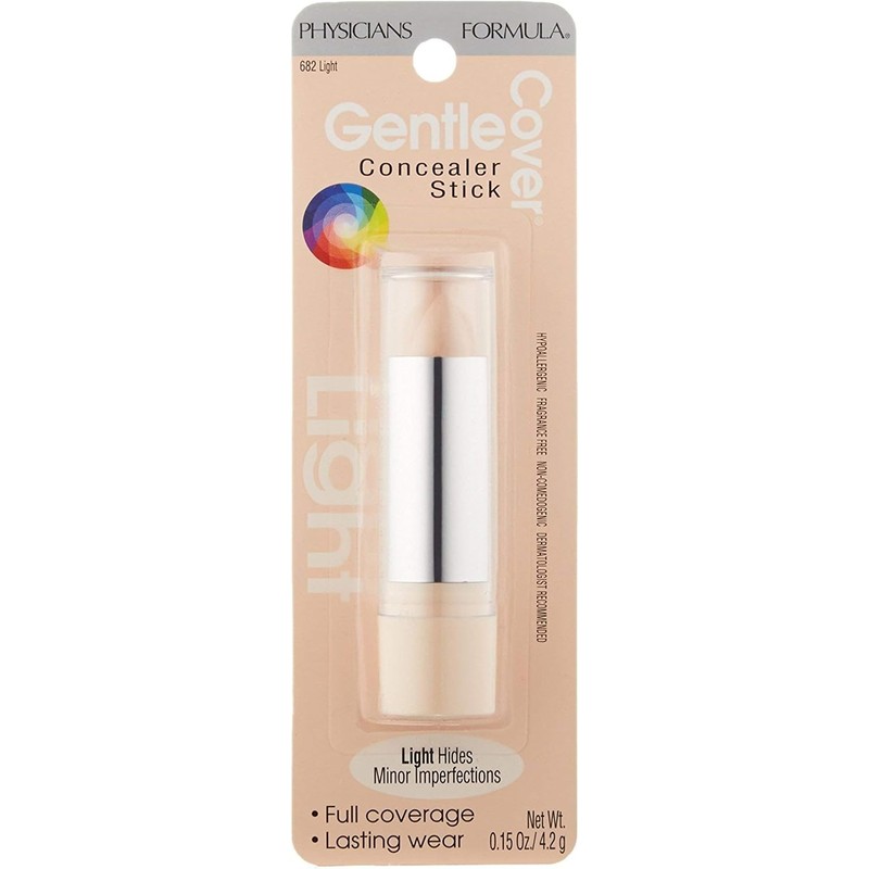 Physicians Formula Gentle Cover Concealer Stick, Light, 0.15 oz.