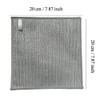 YinQin Three Layer Wire Dishwashing Cloths, 20 x 20 cm