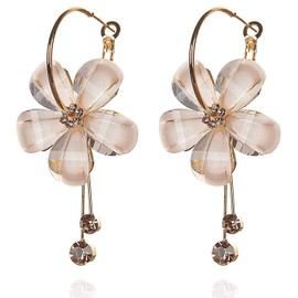 Crunchy Fashion Stylish Funky Gold Tone Drop Dangle Earrings for Women