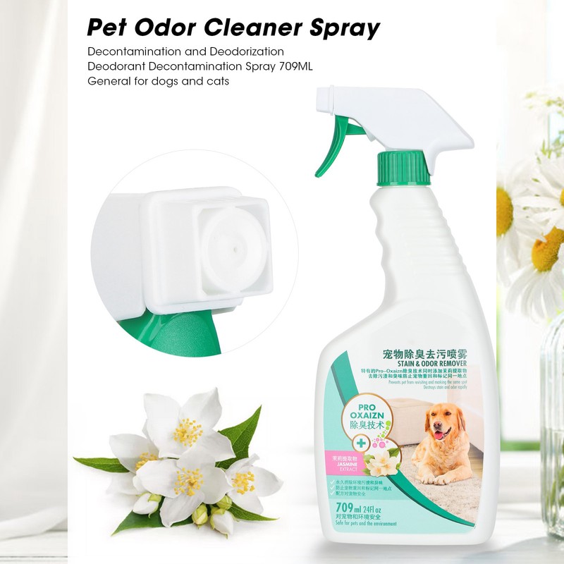 709ml Pet Odor Cleaner Indoor Cat Stain Odor Enzyme Remover