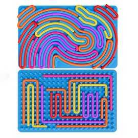 Fidget Activity Board Toys Car Ride Children Activity Sensory Montessori Busy Board Toy from 3 Years Sensory Play Travel Gadgets ADHD Aid Anti Stress Motor Skills Toy