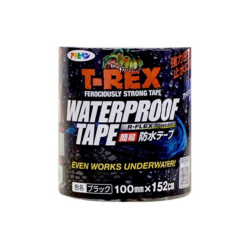 T-REX Waterproof Tape, 3.9 inches (100 mm) x 60 inches