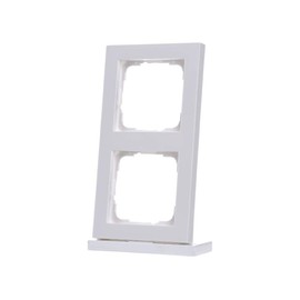 GIRA Standard 55 pure white glossy series (021229) Rahmen 2 °F E2 Pure White