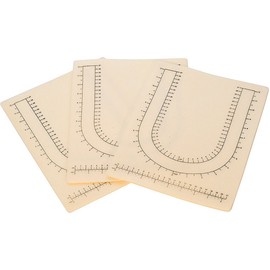 Imprinted Bead Mat, 12-1/2 by 9-1/2 Inches, Pack of 3 | BDT-340.00