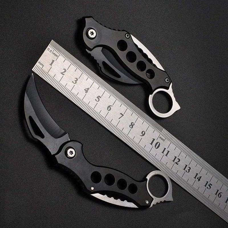 Multitool - Stainless Steel Foldable Pocket Multitool with Carbon Steel