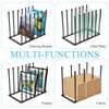 Metal Art Drying Rack Heavy-Duty Paint Display Stand Adjustable Multi-Tier
