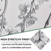CRFATOP Wingback Chair Covers 2 Pieces Stretch Printed Wing Back