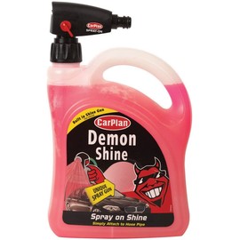 CarPlan Demon Shine 68 fl Oz (2L) with Spray Gun - Spray on Shine