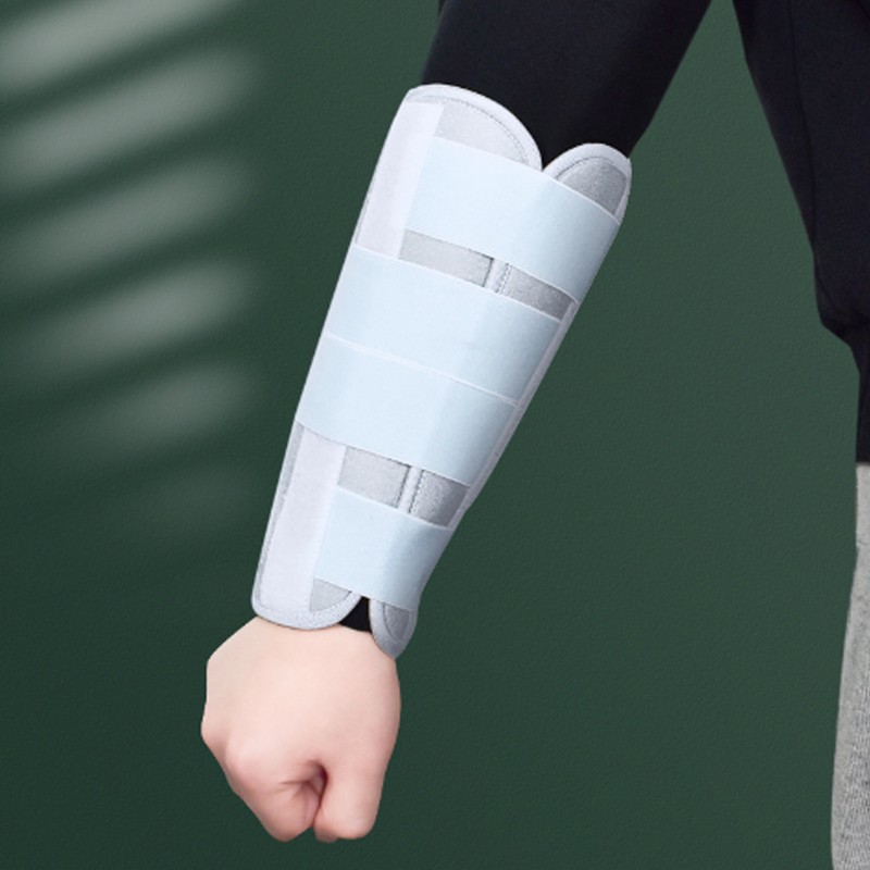 Elbow Brace 3 Metal Strips Regulable Straps Joint Injury Fixed