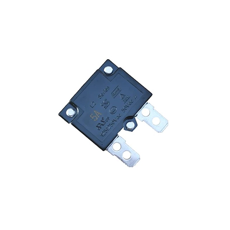 jiaruixin 2Pcs 5A 125/250Vac 50Vdc Automatic Reset Relay Fuse Therma