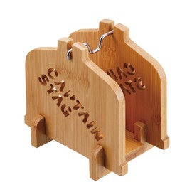 CAPTAIN STAG TAKE-WARE UP-2677 Bamboo Mosquito Trap Incense Stand, Mosquito Trap Incense Holder, CS OD Can Type, Mosquito Trap Incense Stand, Natural, Width 4.7 x Depth 3.1 x Height 4.5 inches (120 x 80 x 115 mm)