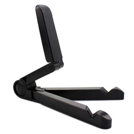 Tablet, PC, Smartphone, Foldable Stand, Adjustable Tablet Stand, Multi-Angle Tablet Stand, Compact Storage (Foldable Stand, Black)