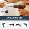 18 Pcs Magnetic Screwdriver Drill Bit Set, Anti Slip Bits