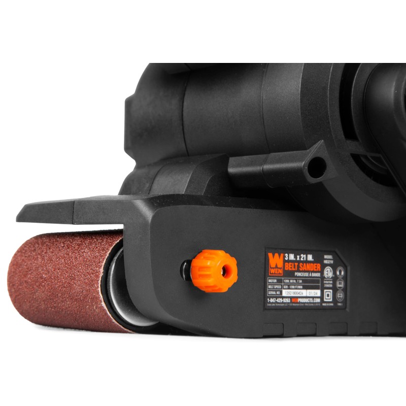 WEN 7.5-Amp 3-by-21-Inch Variable Speed Handheld Portable Belt Sander (HB321V)