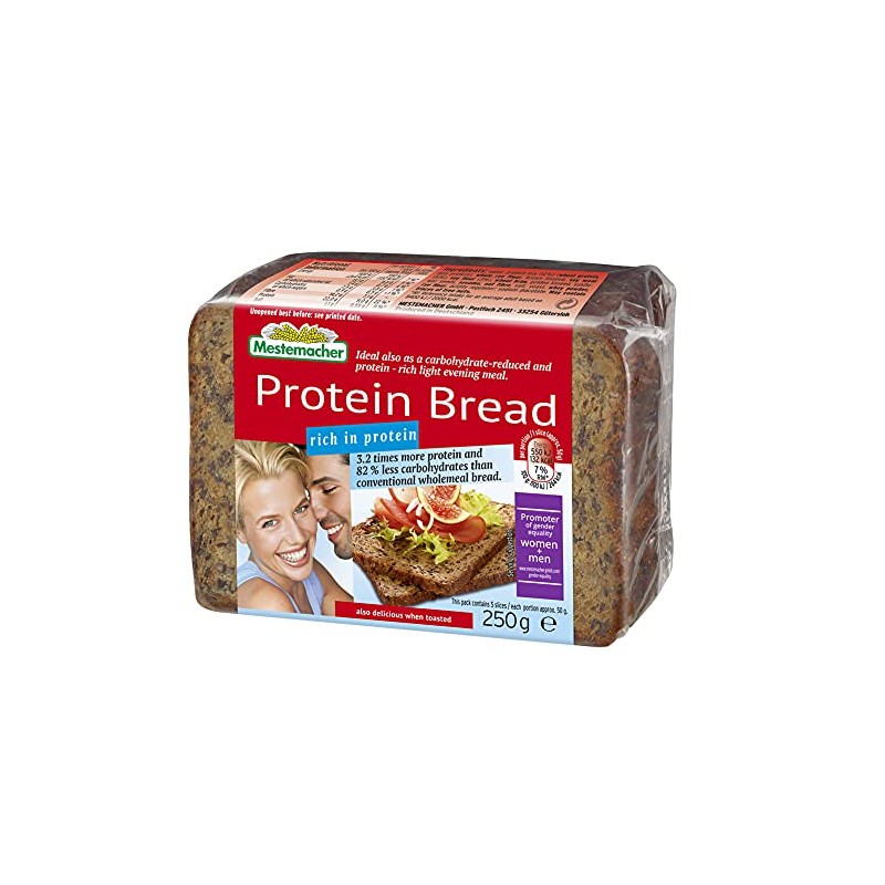 MESTEMACHER Protein Bread - 250 g Pack of 3