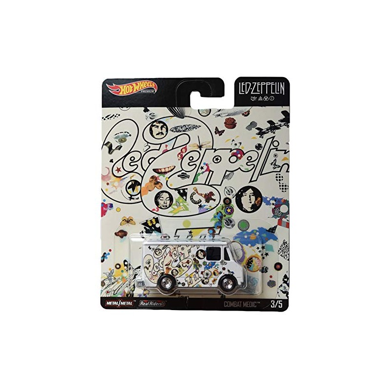 Hot Wheels Led Zeppelin Combat Medic Die-Cast Car #3/5