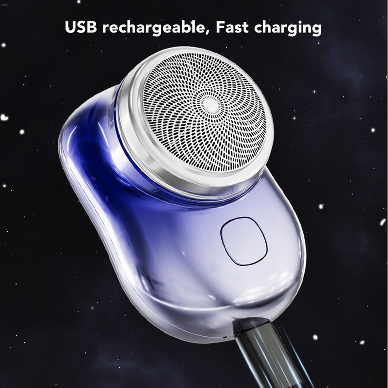 Electric Mini Hair Clipper Waterproof USB Rechargeable Alloy Cutter Hair