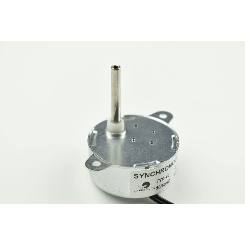CHANCS Synchronous Motor TYC-40 DC 12V 5RPM Inner-Shaft Length 33mm