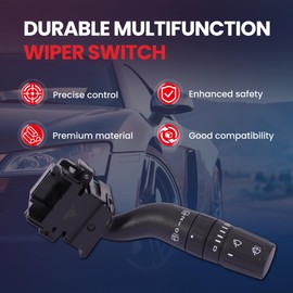 MOCA WP-489 Windshield Wiper Switch Fit for Ford 2011-2016 Explorer, 2011-2014 Edge, for Lincoln 2011-2015 MKX