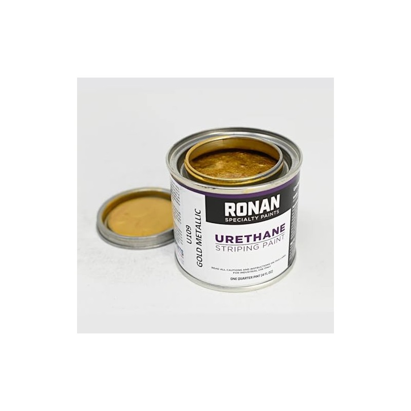 Ronan Specialty Paint Urethane Striping Paint 4 Oz. (Gold Metallic)