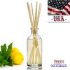 Urban Naturals Lemon Verbena Reed Diffuser Set with Reed Sticks