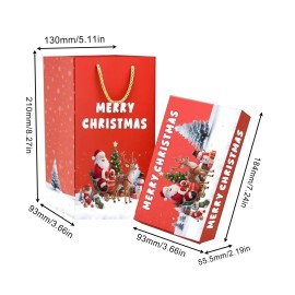 Christmas Pop-up Box Foldable Christmas Money Bounce Box DIY Folding Gifts Box