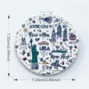Girls & Women Fashion Elegant New York Souvenir Round Travel