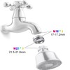 Mtxorvix 2PCS Faucet Adapter, Sink Hose Attachment, Tap Aerator Connector,