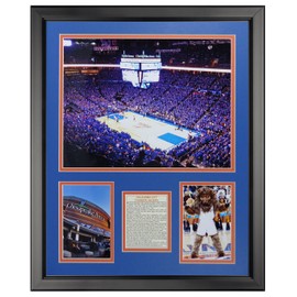 Legends Never Die Oklahoma City Thunder - Chesapeake Arena Framed Photo Collage, 16" x 20"