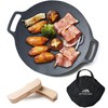 AITECNO Seasoning Needed, Multi-Griddle, Iron Plate, 11.4 inches (29 cm),