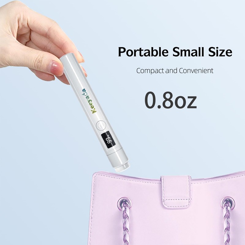 keeyada Handheld UV Light with Nail Stamper Head, 3W Portable