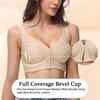Arm Ma Front Closure Bra for Women Wireless Plus Size