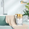 Tmore Glass Soap Dispenser 10oz Clear Hand Dish Liquid Dispenser