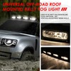 Auto Dynasty Fog lights, Universal Front Top Roof Mounted Driving