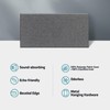 UMIACOUSTICS 4 PCS Acoustic Panels with Hanging Brackets, 2” Thick