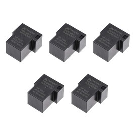 sourcing map 5 Pcs T90-12VDC-TL-A DC 12V Coil SPST Four Pin PCB Electromagnetic Power Relay