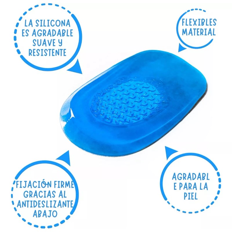 Veraly Talonera De Gel Para Descanso Dolor Talón Y Espolón