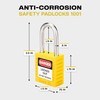 Boviisky Lockout Tagout Locks Sets, 10 Yellow Lockout Tagout Safety