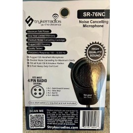 Universal Stryker SR-76NC Rugged Handheld Noise Cancelling 4-Pin CB Microphone Brand New