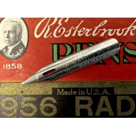Esterbrook Vintage Esterbrook 956 Radio Dip Pen Nib Fine Flex