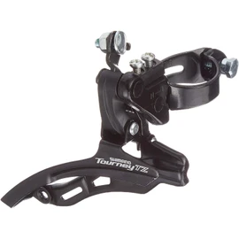 Shimano Tourney TZ FD-TZ500 Front Derailleur Bicycle 3x6/7-Speed Down Swing Clamp Black