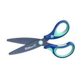 Pelikan Griffix School Scissors for Right-Handed/Left-Handed Users, blue