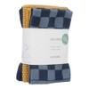 Ecovask Dish Cloth 3pc Variety Pack Organic Cotton, Pool Party